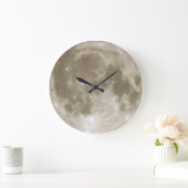 Moon Clock Große Wanduhr (Zuhause)