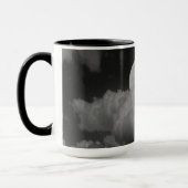 Moon & Clouds über Kansas Tasse (Links)