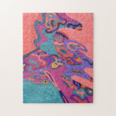 "Moon Crashers" Abstrakte Kunst Puzzle (Vertikal)