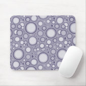 Moon Craters Lila Mousepad (Mit Mouse)