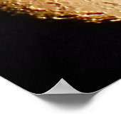 Moon Craters Poster (Ecke)