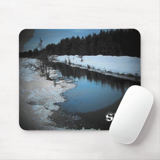 Moon Creek, Washington Mousepad (Mit Mouse)