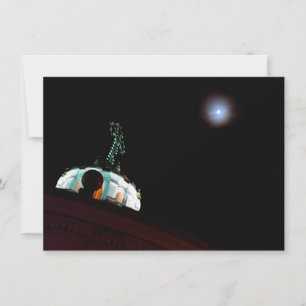 Moon & cross, Quito, Ecuador-Karte Karte