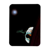 Moon & cross, Quito, Ecuador Magnet (Vertikal)