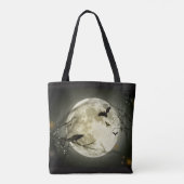 Moon & Crow Halloween Totentasche Tasche (Rückseite)