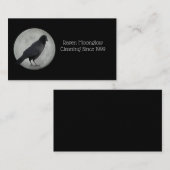 Moon Crow Standard, 3,5" x 2,0" Visitenkarte (Vorne/Hinten)