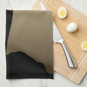 Moon & Crows, Black Bird Kittuch Raven Geschirrtuch (Viertel Falte)