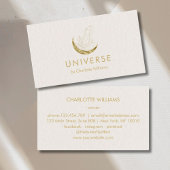 Moon Crystal Energy Healer Visitenkarte