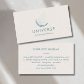 Moon Crystal Energy Healer Visitenkarte