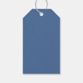 Moon Crystals Blume Boho Metaphysische Hochzeit Geschenkanhänger (Rückseite)