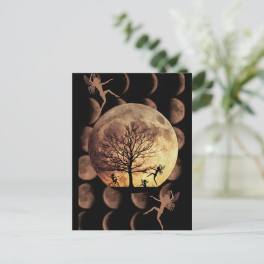 Moon Dance Postkarte (Stehend Vorderseite)