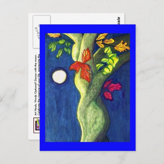 Moon Dance - Postkarte (Vorne/Hinten)