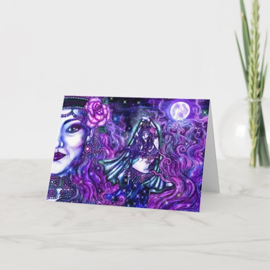 Moon Dancer Greeting Card Karte (Vorderseite)