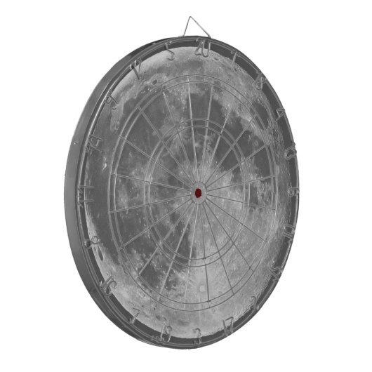 Moon Dart Board Dartscheibe (Vorderseite Links)