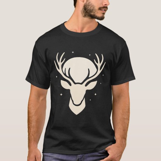 Moon Deer T-Shirt (Vorderseite)
