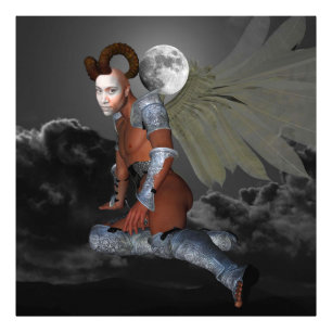 Moon Demon Fotodruck
