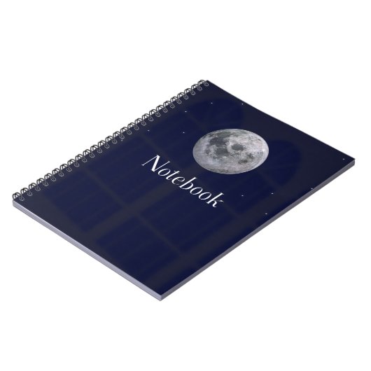 Moon design Notebook Notizblock (Linke Seite)