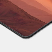 Moon Desk Mat - Ästhetische Mondphasen, Vollmond, Schreibtischunterlage (Ecke)