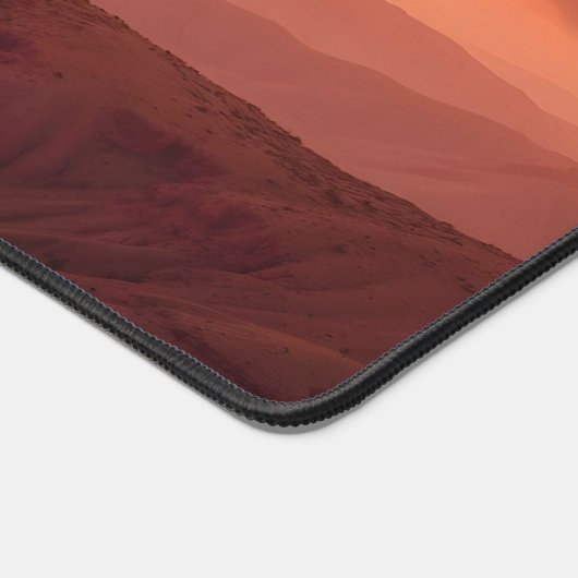 Moon Desk Mat - Ästhetische Mondphasen, Vollmond, Schreibtischunterlage (Ecke)