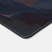 Moon Desk Mat - Ästhetische Mondphasen, Vollmond, Schreibtischunterlage (Ecke)