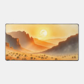 Moon Desk Mat - Ästhetische Mondphasen, Vollmond, Schreibtischunterlage (Vorderseite)