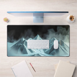 Moon Desk Mat - Ästhetische Mondphasen, Vollmond, Schreibtischunterlage