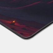 Moon Desk Mat - Ästhetische Mondphasen, Vollmond, Schreibtischunterlage (Ecke)