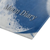 Moon diary  schneidebrett (Ecke)