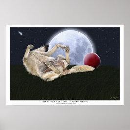 "MOON DOGGIN" Art Prints & Poster