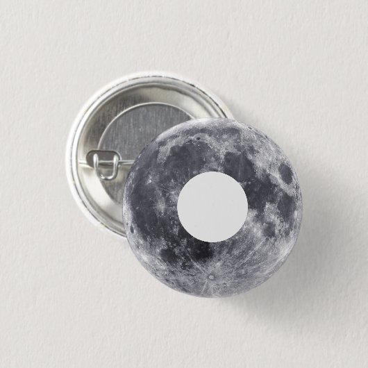 Moon Donut Button (Vorne & Hinten)