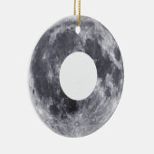 Moon Donut Keramik Ornament (Rechts)