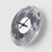 Moon Donut      Runde Wanduhr (Winkel)
