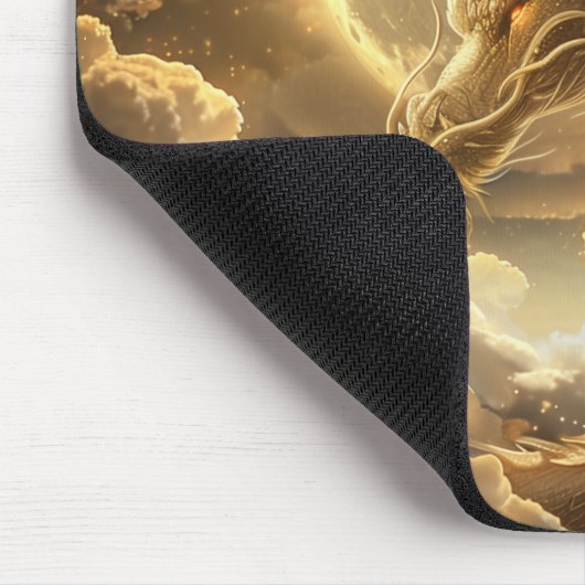Moon Dragon Mouse Pad Mousepad (Ecke)
