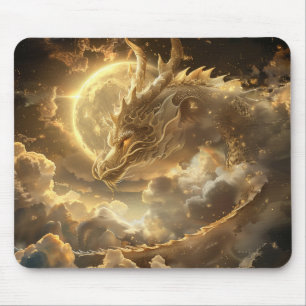 Moon Dragon Mouse Pad Mousepad