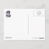 Moon Dragon Postkarte (Rückseite)