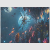 Moon Dragonfly Seidenpapier (Vorderseite)