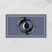 Moon Dragons Fantasiedesign Visitenkarte (Rückseite)