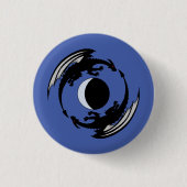 Moon Dragons Fantasy Design Button (Vorderseite)