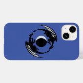 Moon Dragons Fantasy Design Case-Mate iPhone Case (Rückseite (Horizontal))