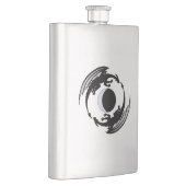 Moon Dragons Fantasy Design Flachmann (Rechts)