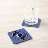 Moon Dragons Fantasy Design Getränke Coaster Getränkeuntersetzer (Rechte Seite)