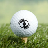 Moon Dragons Fantasy Design Golfball (Insitu T-Shirt)