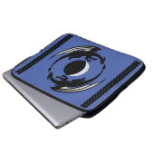 Moon Dragons Fantasy Design Laptop Sleeve (Vorne Knopf)