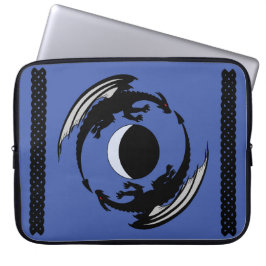 Moon Dragons Fantasy Design Laptop Sleeve