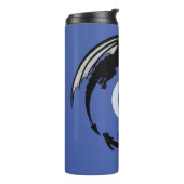 Moon Dragons Fantasy Design Thermal Tumbler Thermosbecher (Nach links gedreht)