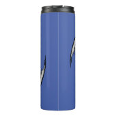 Moon Dragons Fantasy Design Thermal Tumbler Thermosbecher (Rückseite)