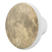 Moon Drawer Pull Dresser Kabinett Knoblauch Keramikknauf (Rechts)