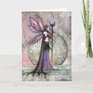Moon Dream Fantasy Fairy Greeting Card Karte