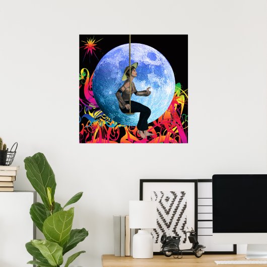 Moon Dreamer Poster (Heimbüro)