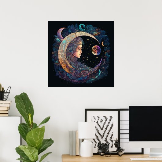 Moon Dreams Poster (Heimbüro)
